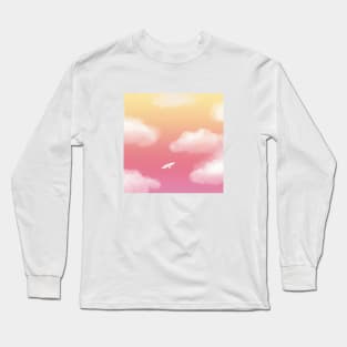 Beautiful Pink Sky Long Sleeve T-Shirt